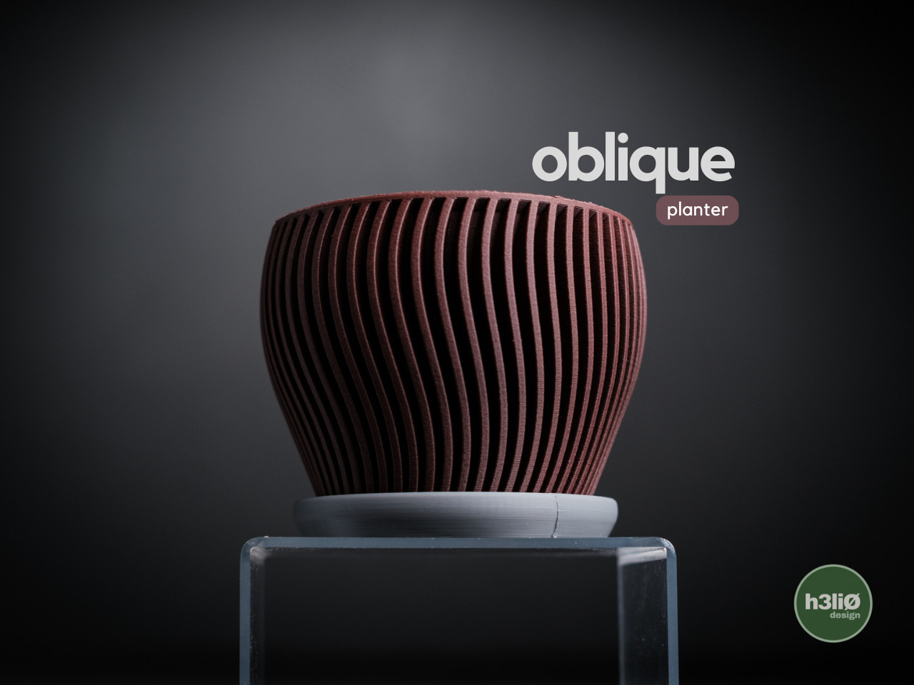 oblique · planter