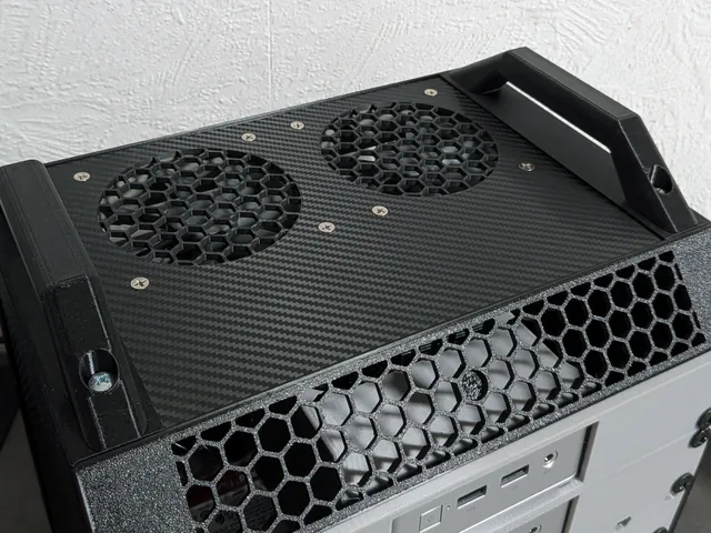 Lab Rax - Top Dual 92mm or 80mm Fan Panel
