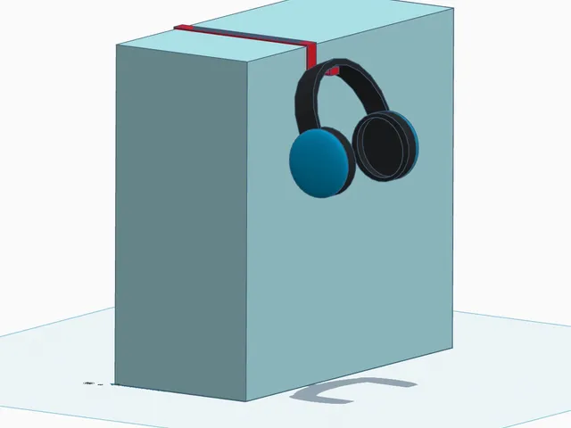 Headphones holder for Fractal Design Pop XL case