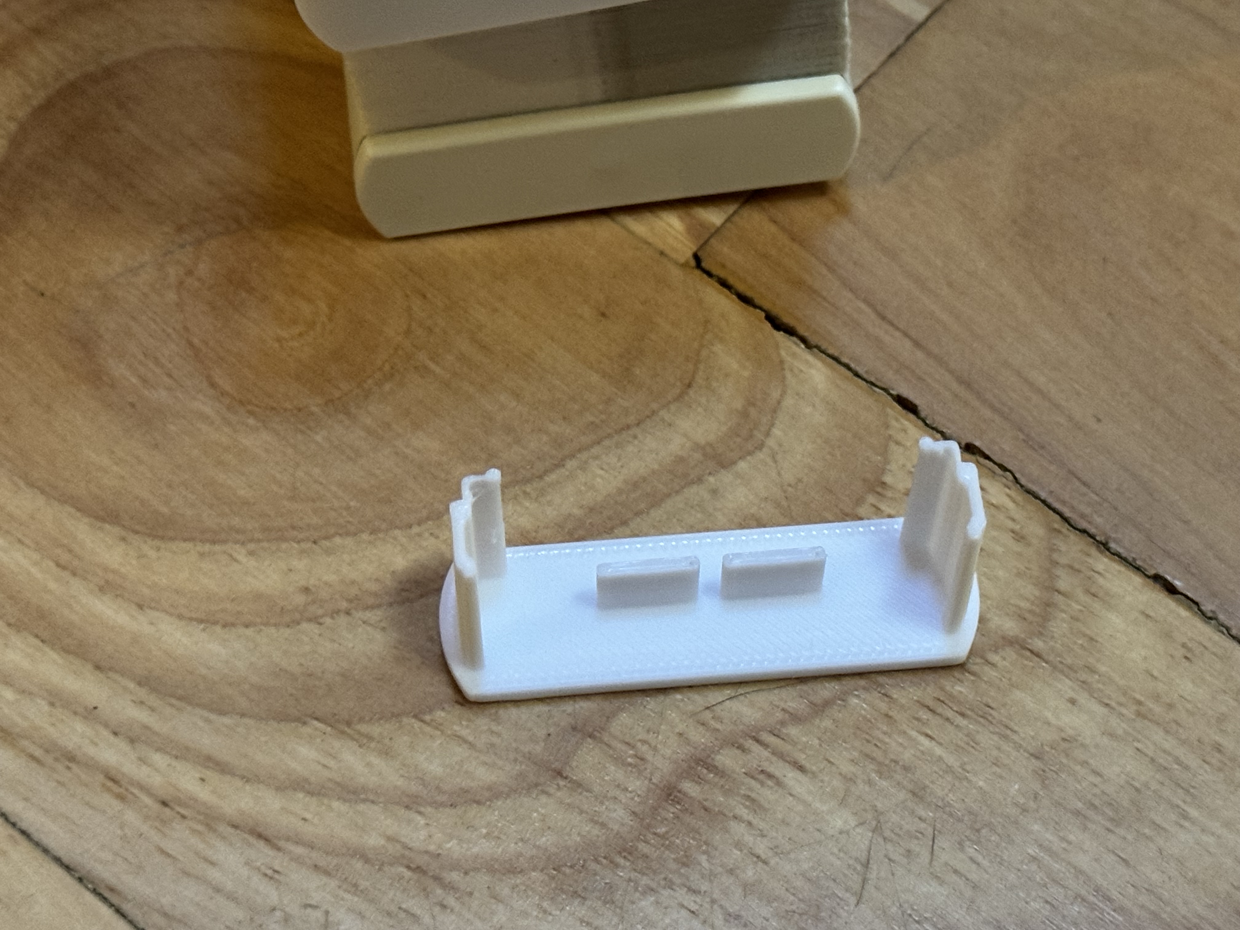 Cellular shades end caps