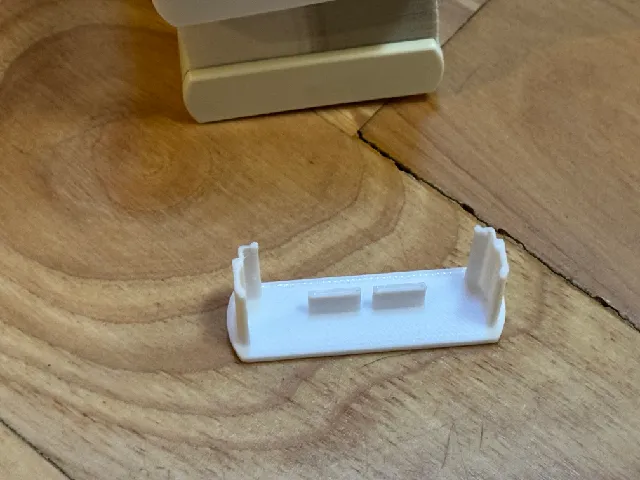 Cellular shades end caps
