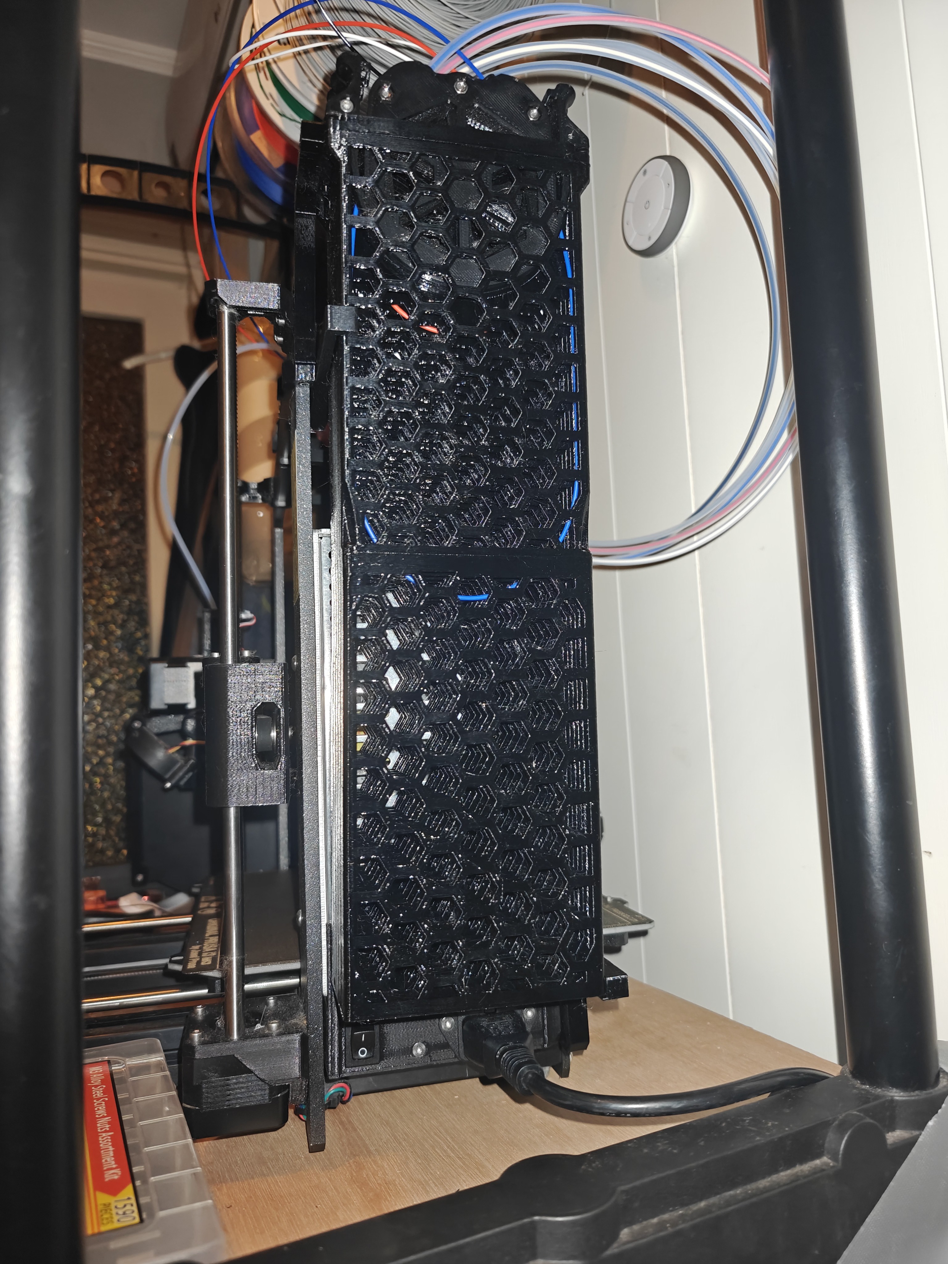 MMU3 Cassette Buffer Bracket for Silver PSU
