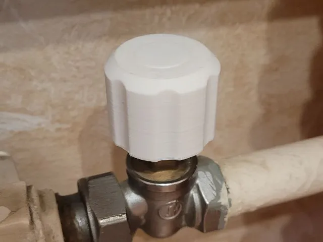 7.7 mm valve handle \ Рукоятка для крана батареи