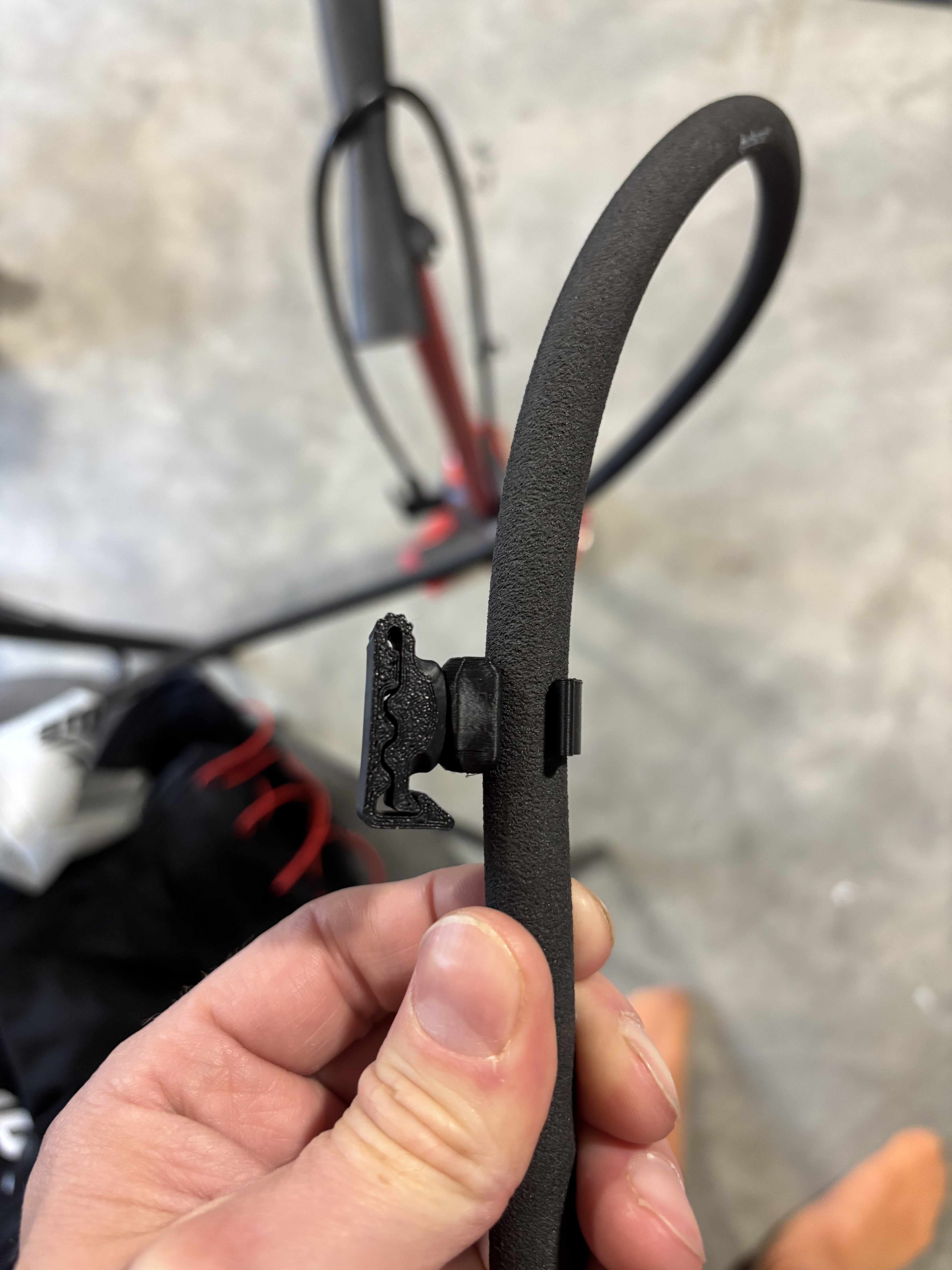 Hydration Pack Magnetic Hose Clip Set