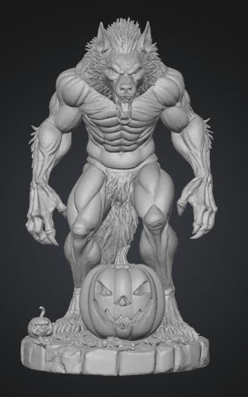 Werewolf-  Halloween deco