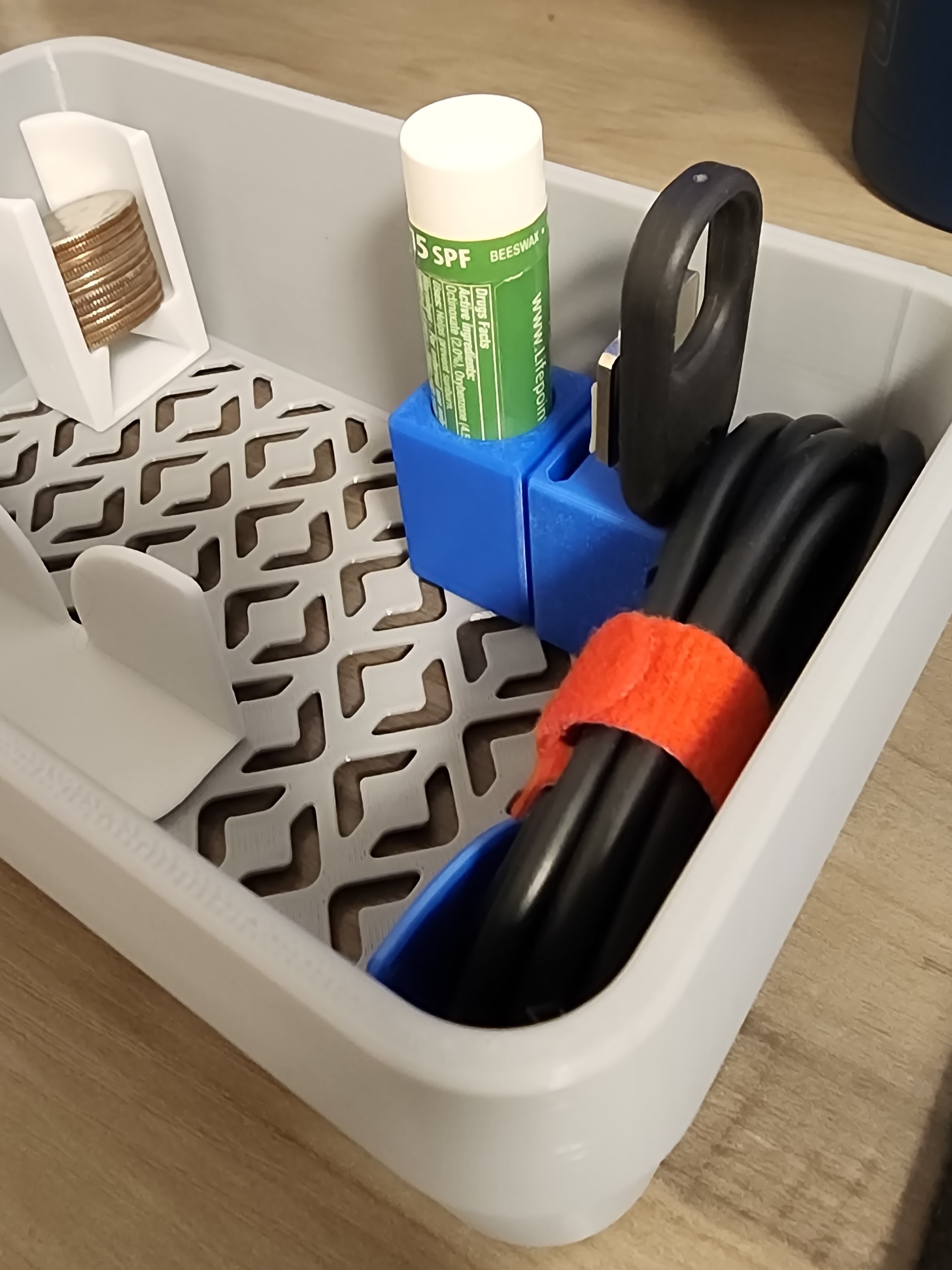 Lip Balm Holder for the Rivian Customizable Center Console Organizer