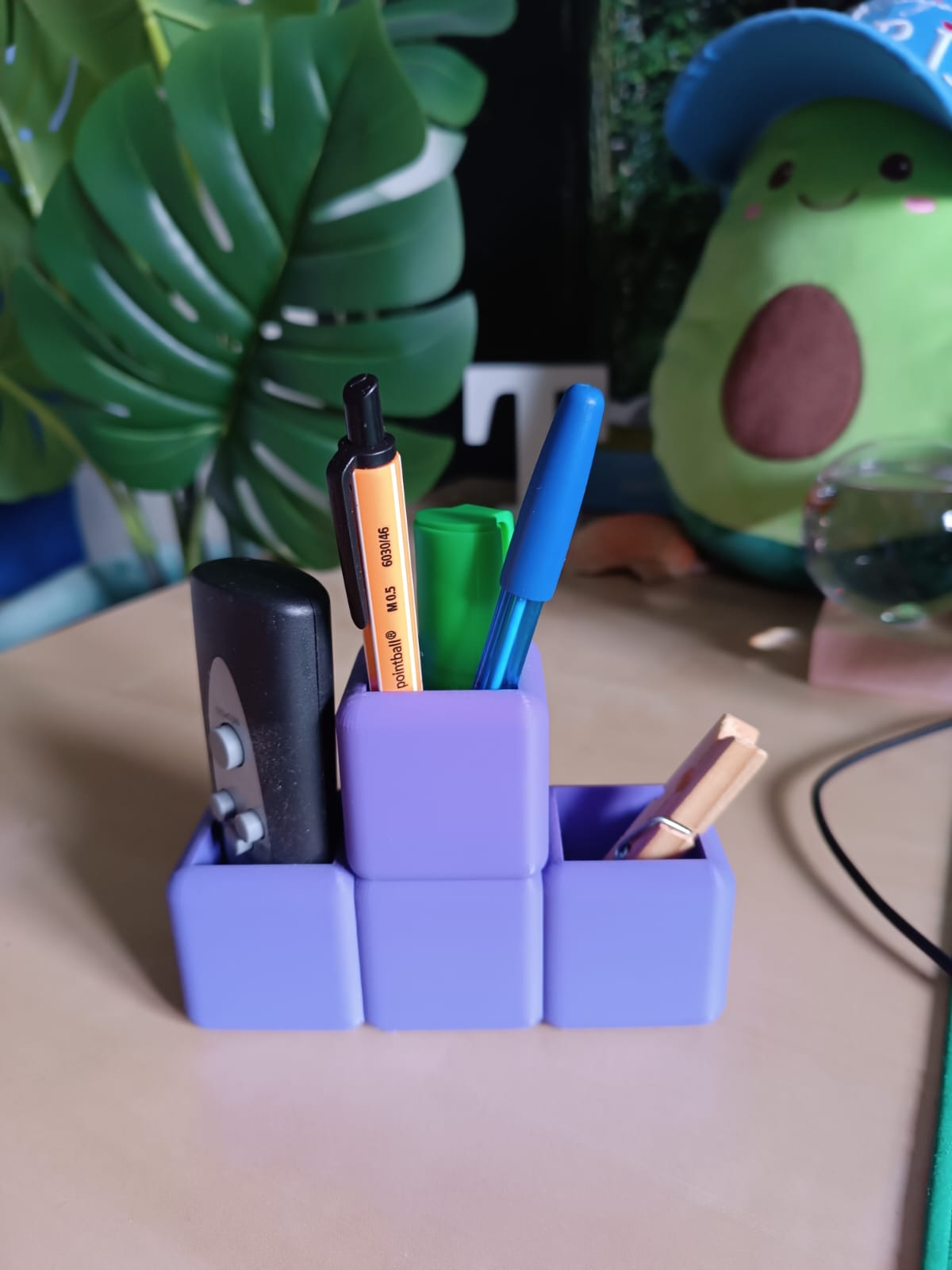 'Tetris' penholder