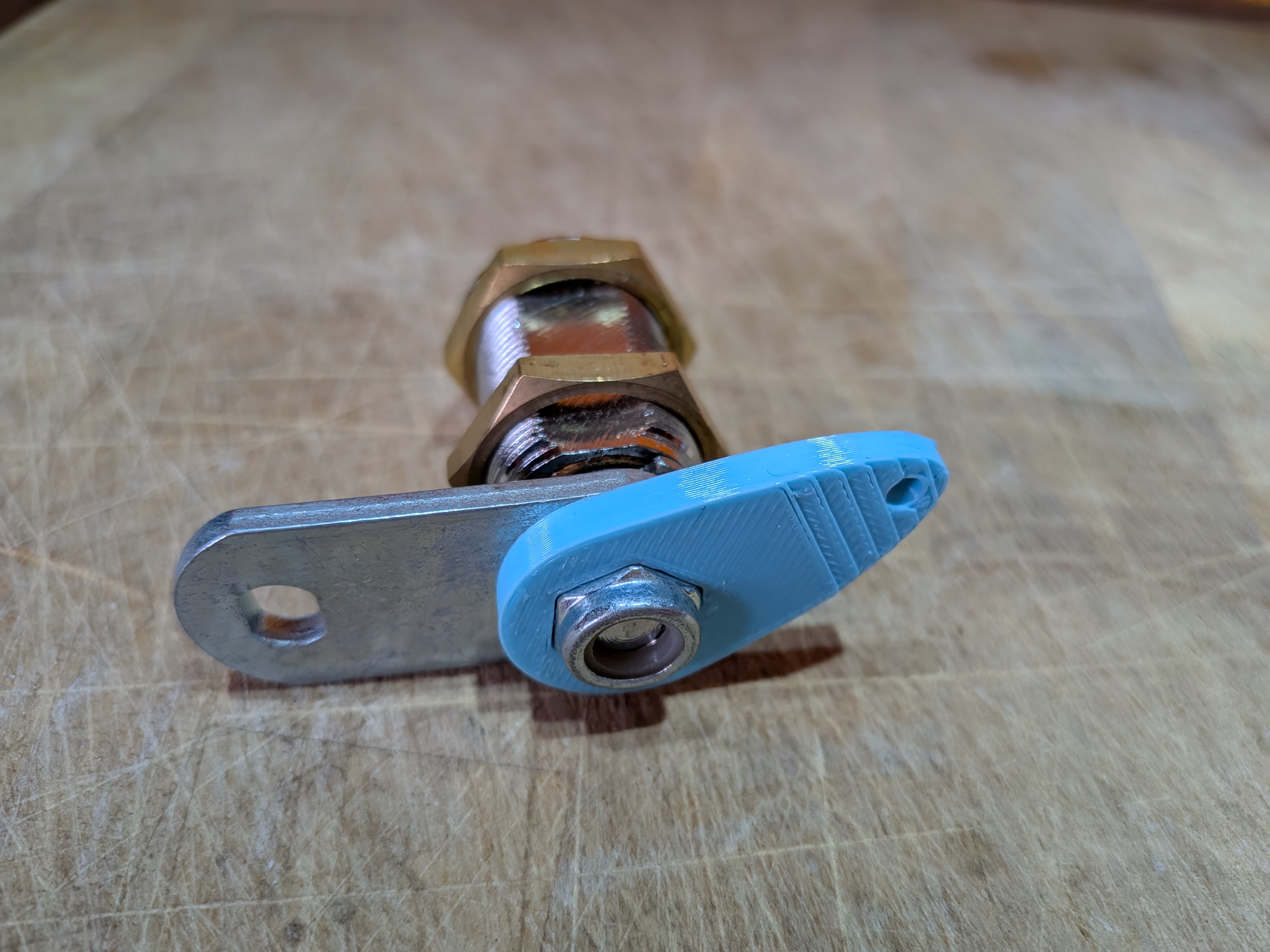 10mm Hex Nut Keychain Spanner - Arcade locks etc