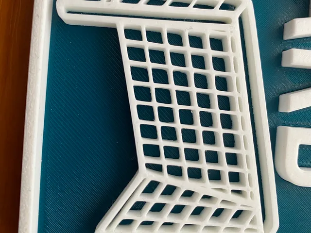 Soccer goal 2D Art