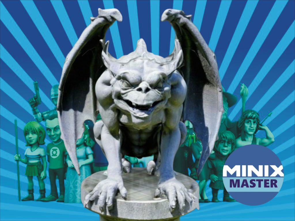 bust of gargoyle