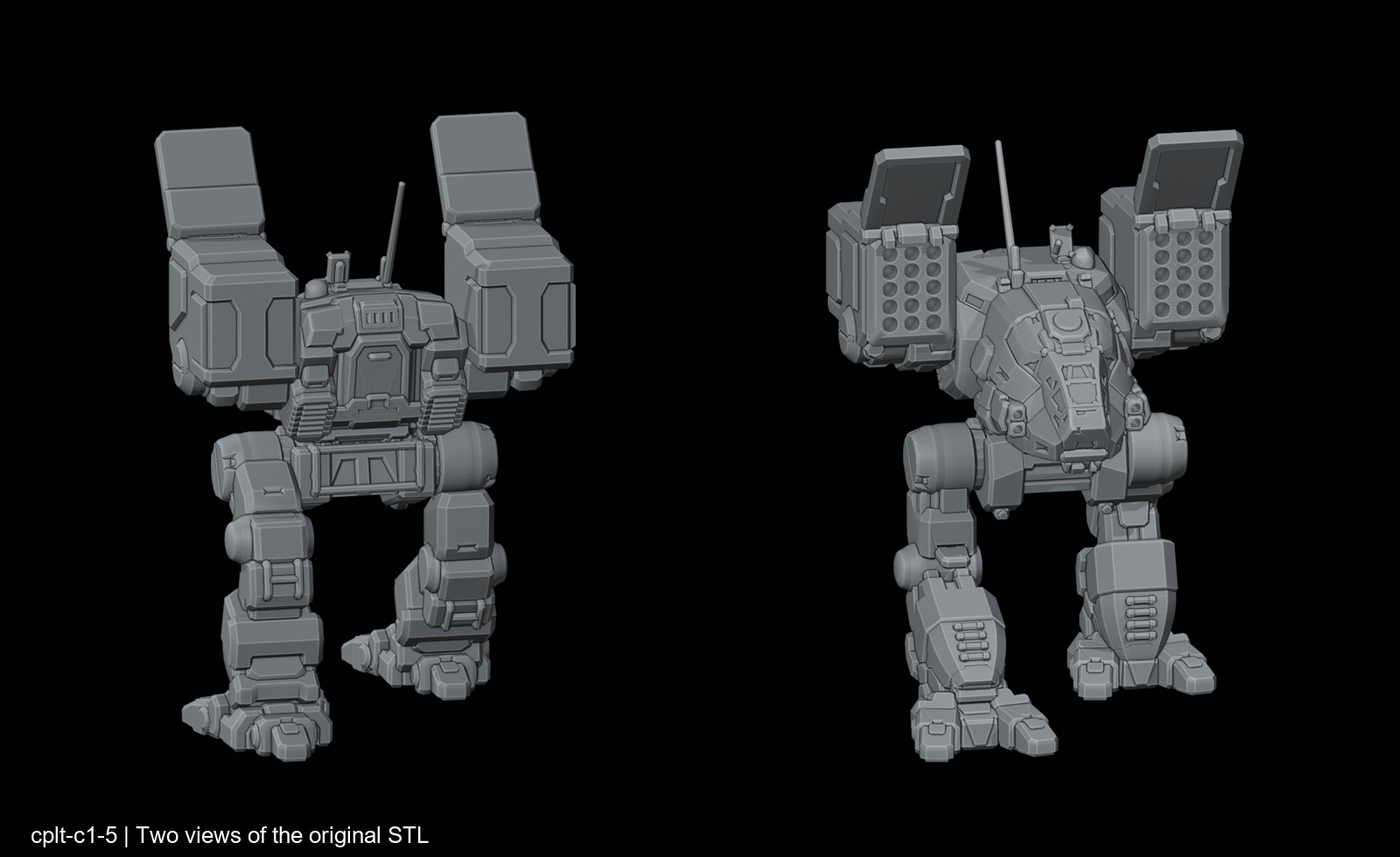 CPLT-C1 Catapult Alternative Art for Battletech | Syllogy