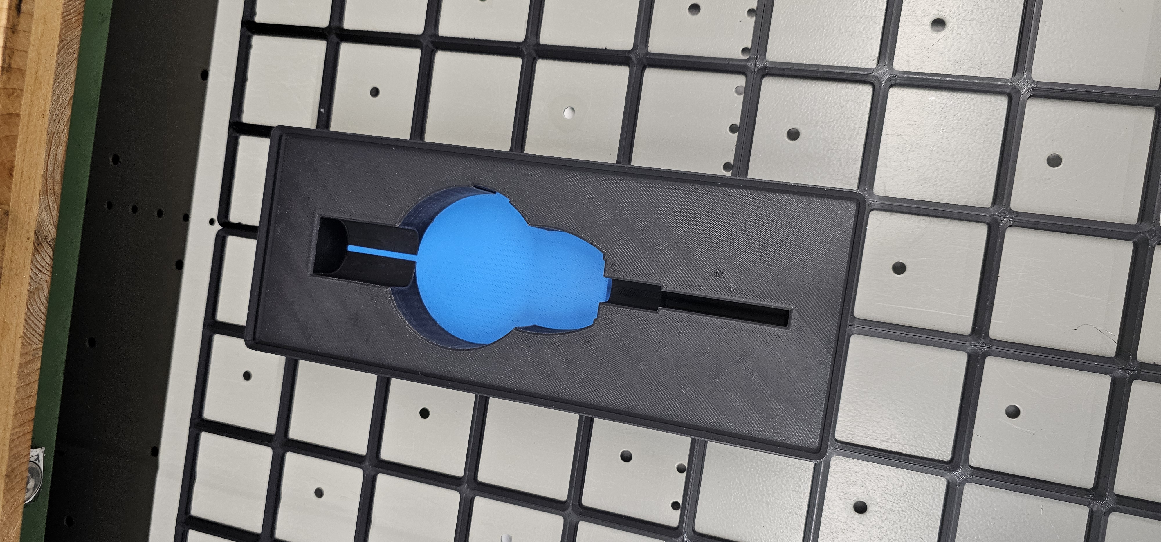 Gridfinity Digital Dial Indicator Holder (Mitutoyo ID-C125RXB) – Gauge Organizer — miniatura 3