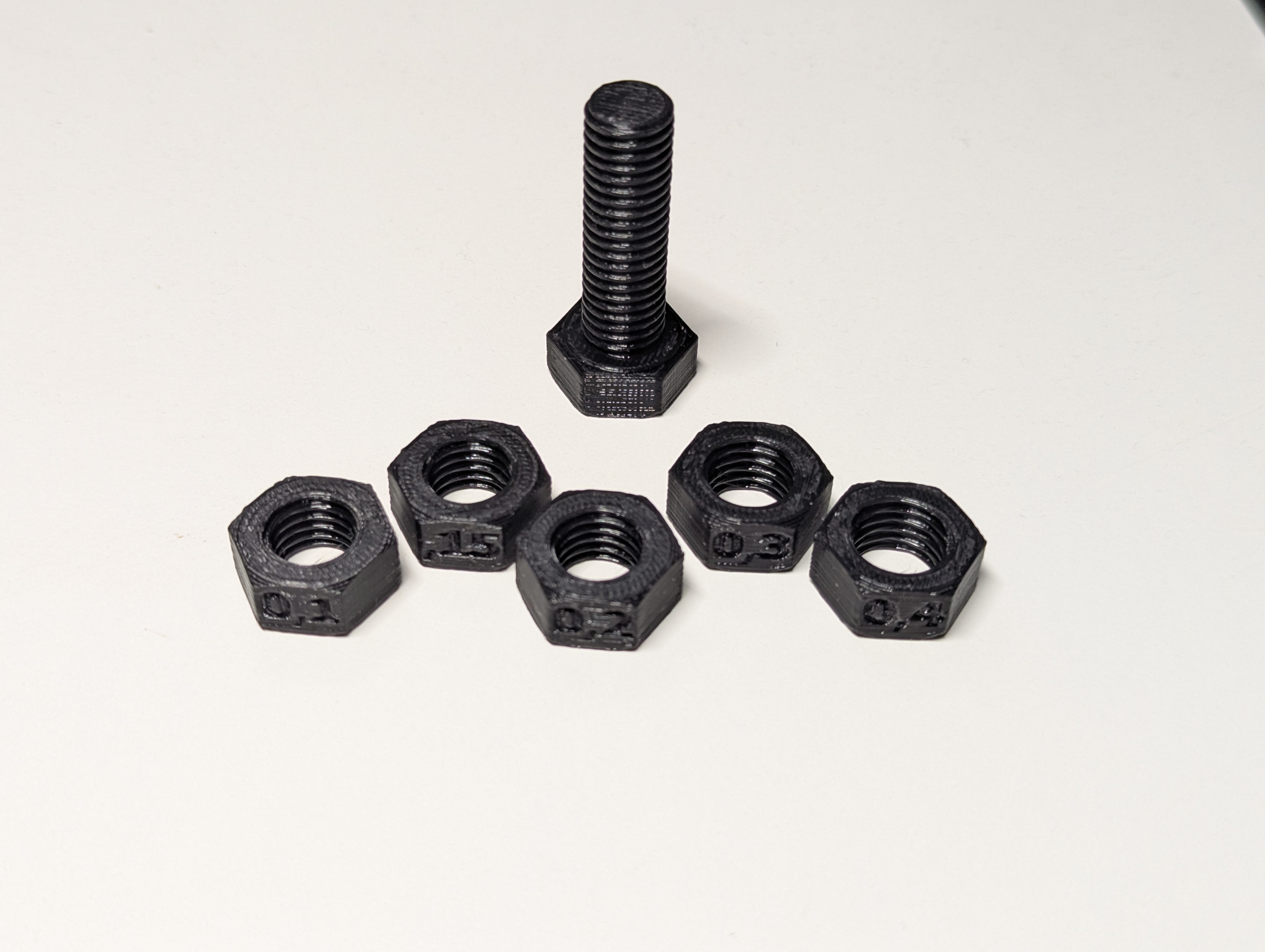 thread test | screw & nut | M10 & M20