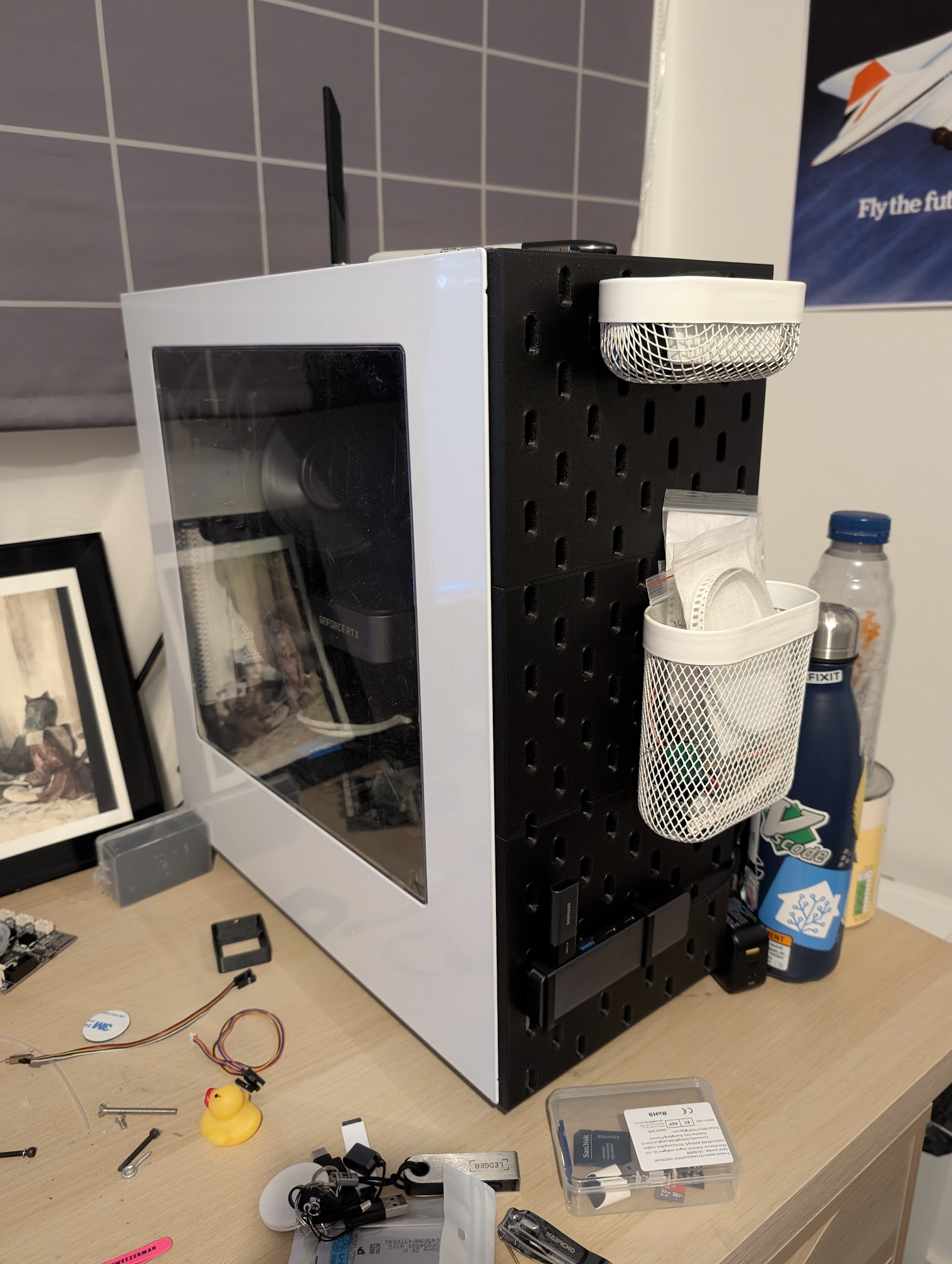 IKEA SKADIS front panel for NZXT S340