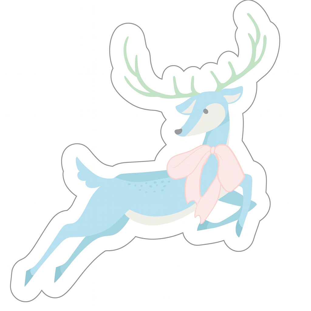 Christmas Deer Cookie Cutter
