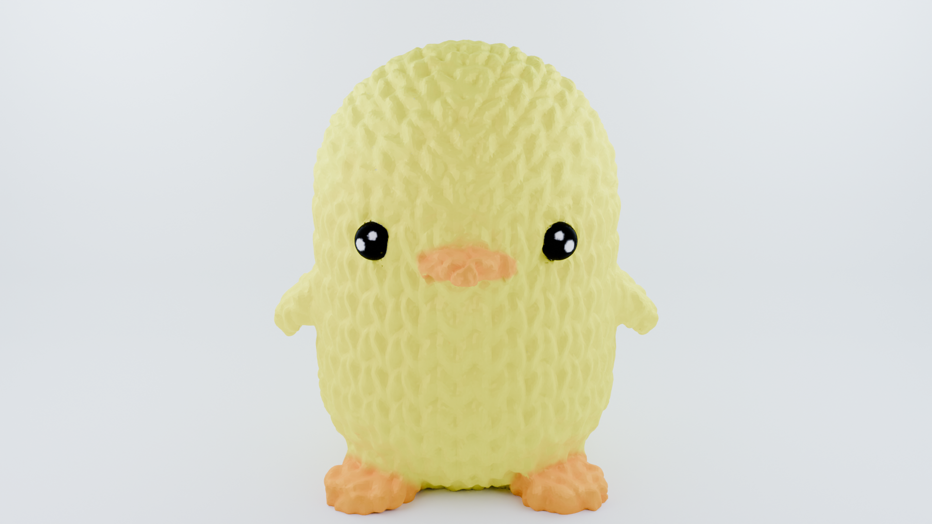 The Little Duck Who Could: A Knitted Duck Sculpture