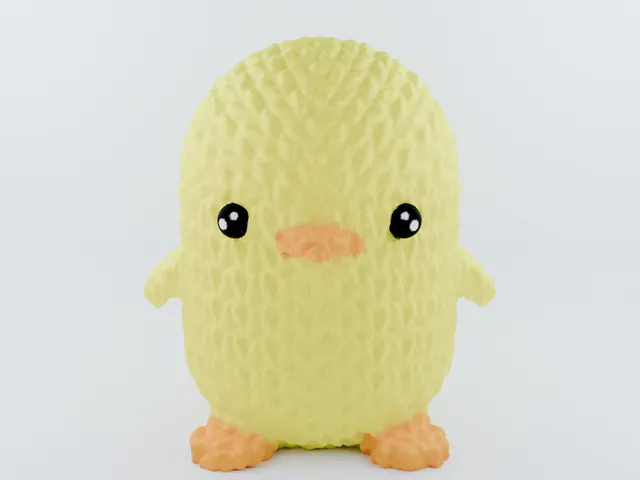 The Little Duck Who Could: A Knitted Duck Sculpture