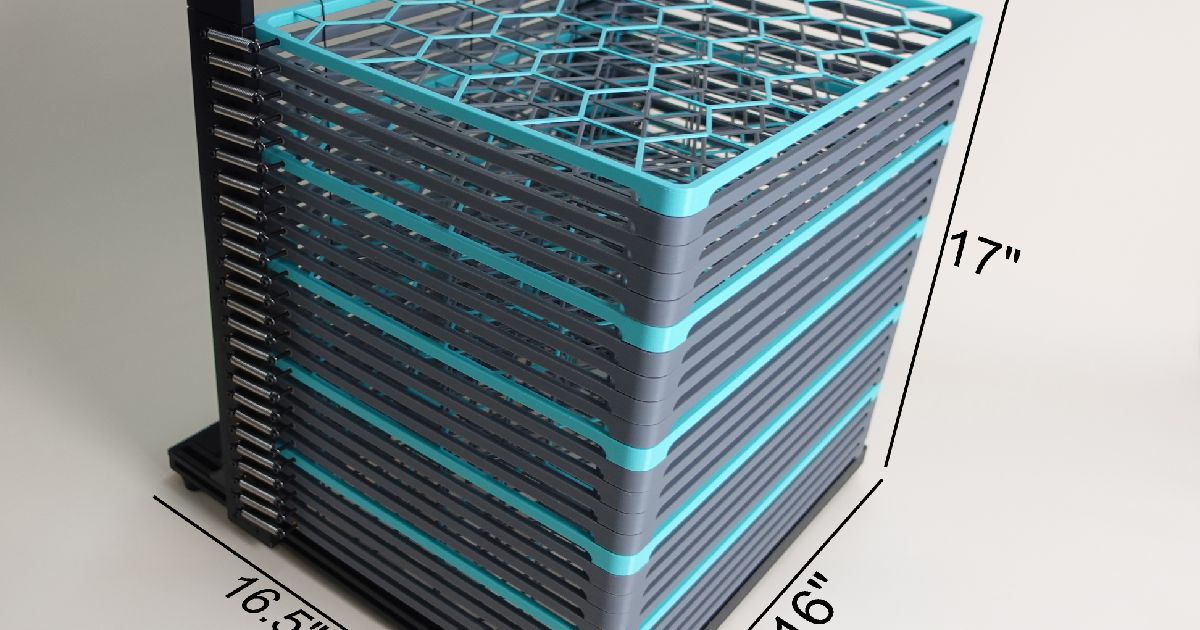 Printmaker＇s Drying Rack by SomePrintDude | Download free STL model ...