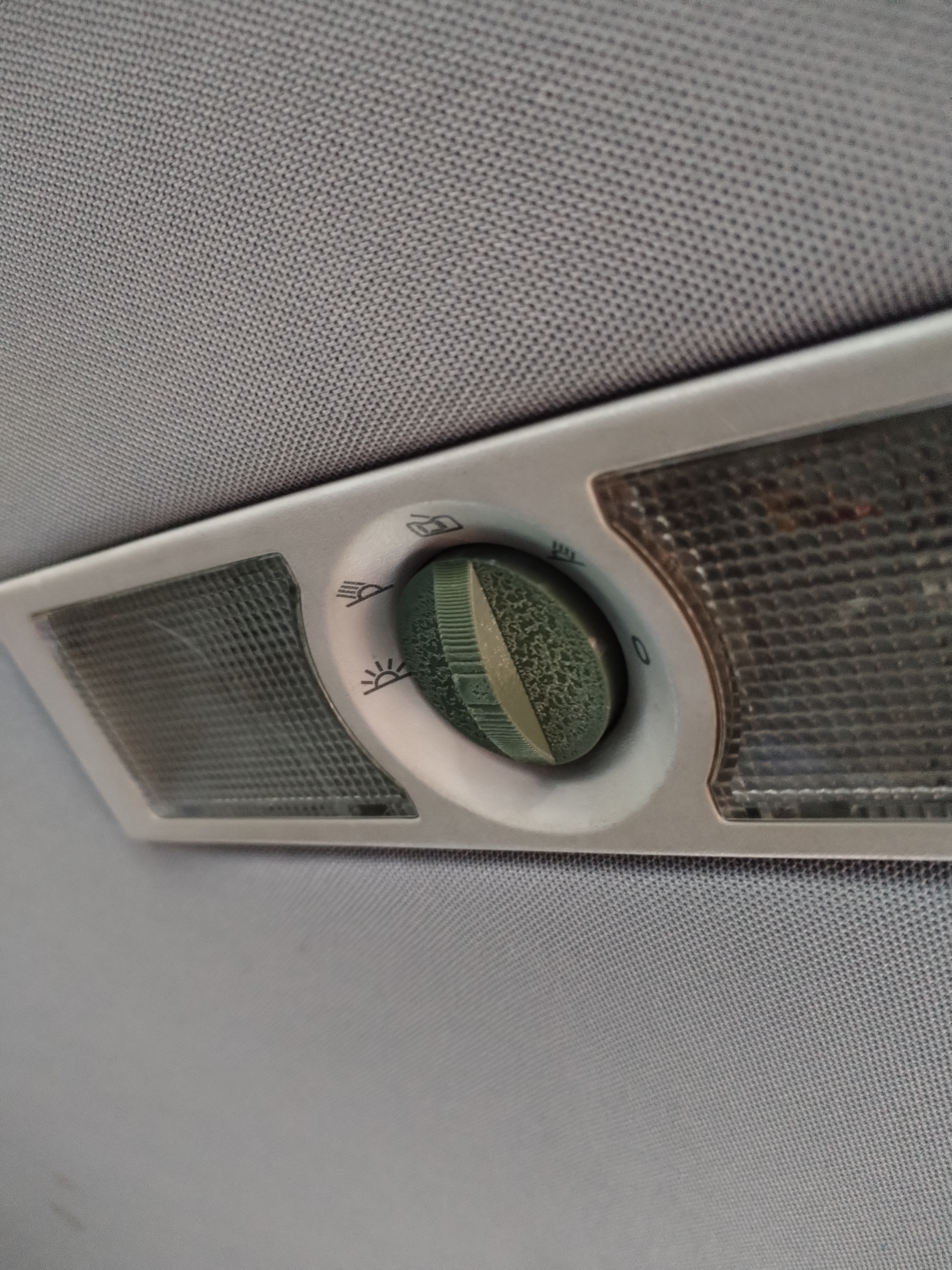 VW Touran Overhead Console Light Switch