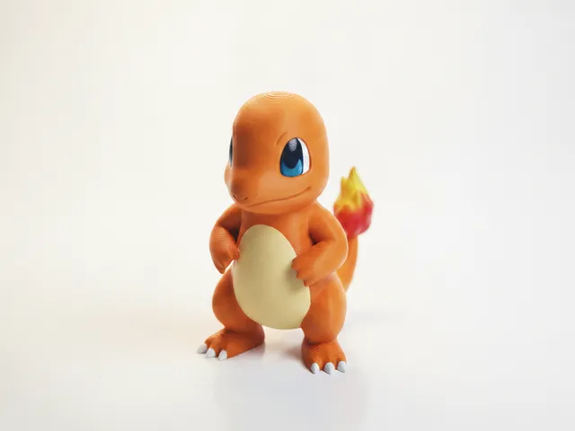 Cute Dragon Figurine Chibi Fantasy 3D Printable