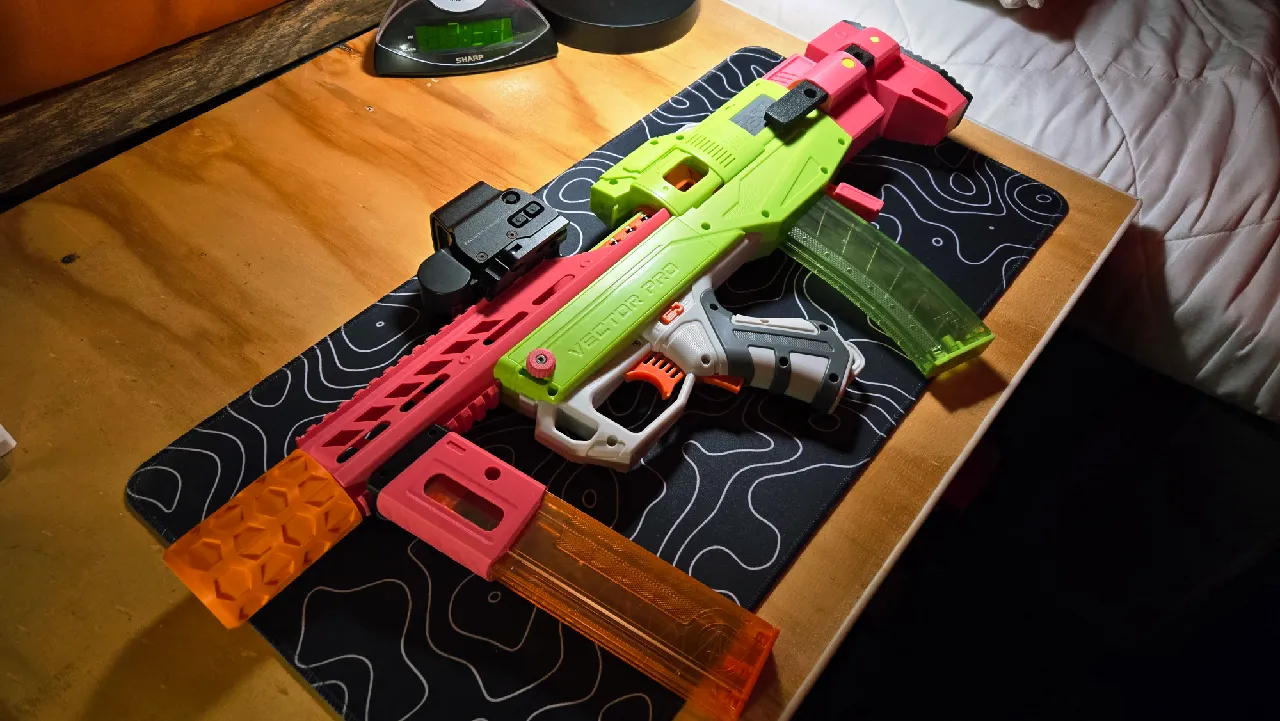 Dart Zone Vector Pro Cova Kit by GhostManta | Download STL model