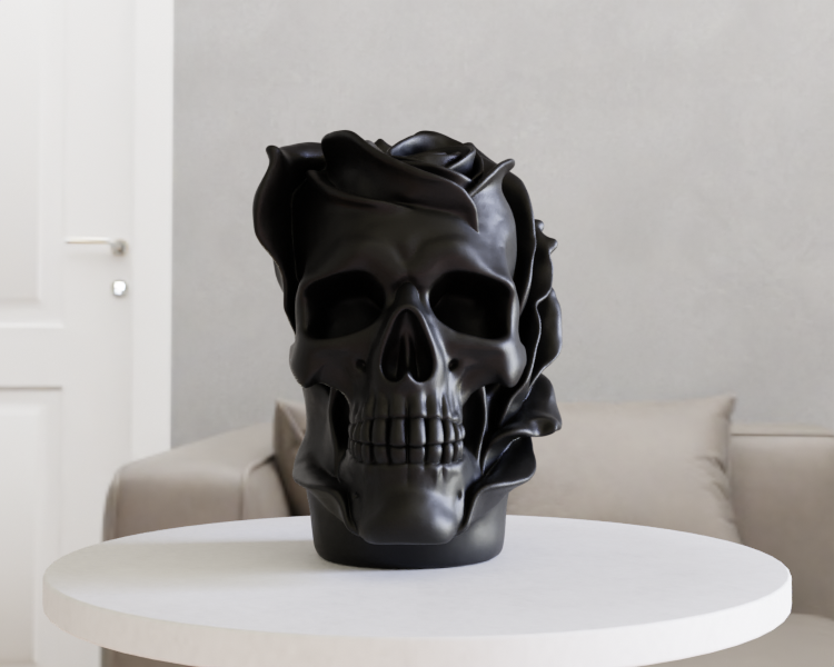 Indented Rose Skull — miniatura 11