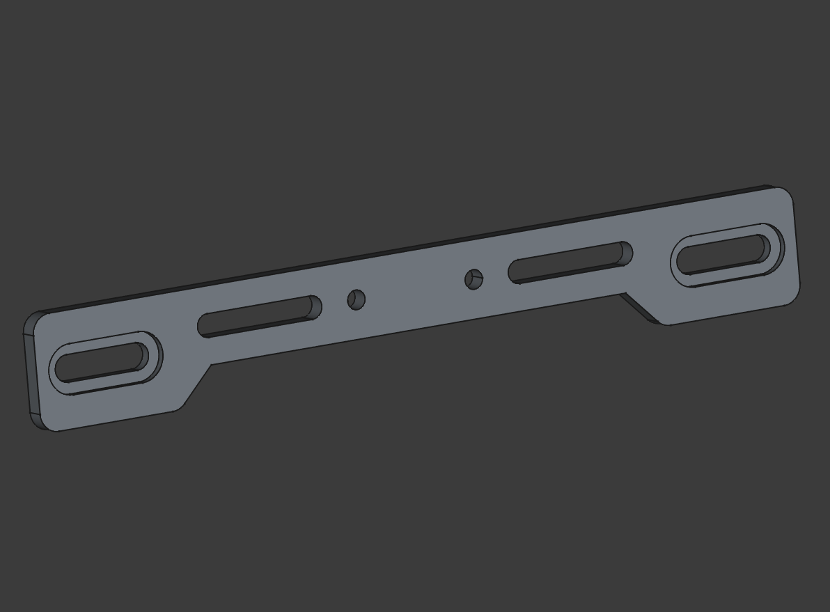 License plate bracket for backup camera