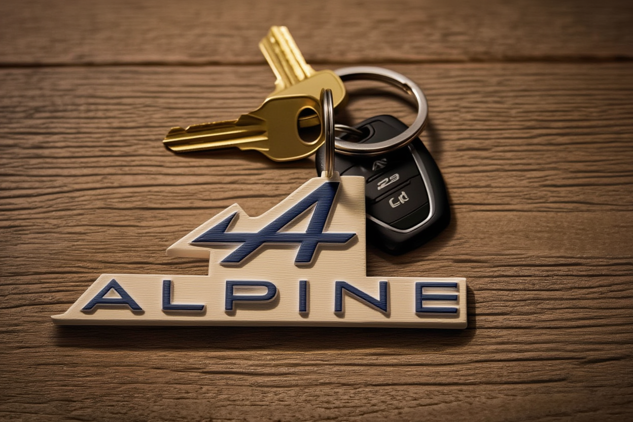 Porte-clé ALPINE – Élégance et passion automobile