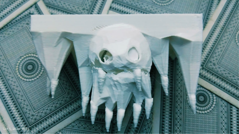melting horror shelf