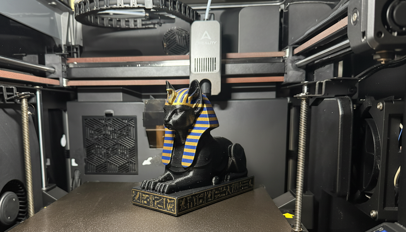Chibi Egyptian Sphinx – Mini Guardian