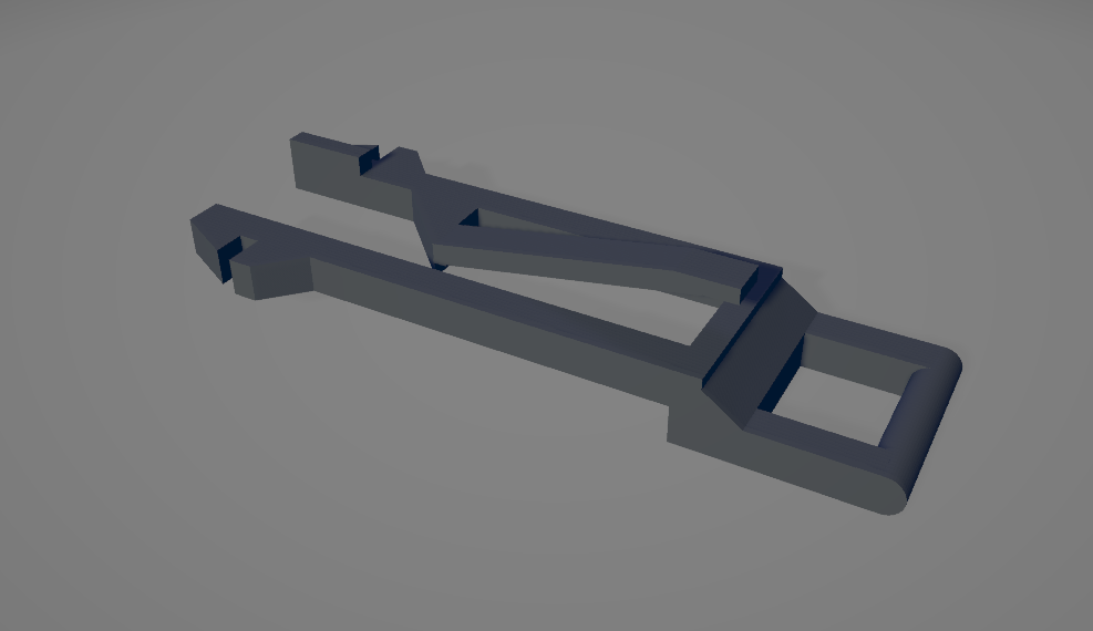 Whirlpool Dishwasher Door Strike Clip 3D model