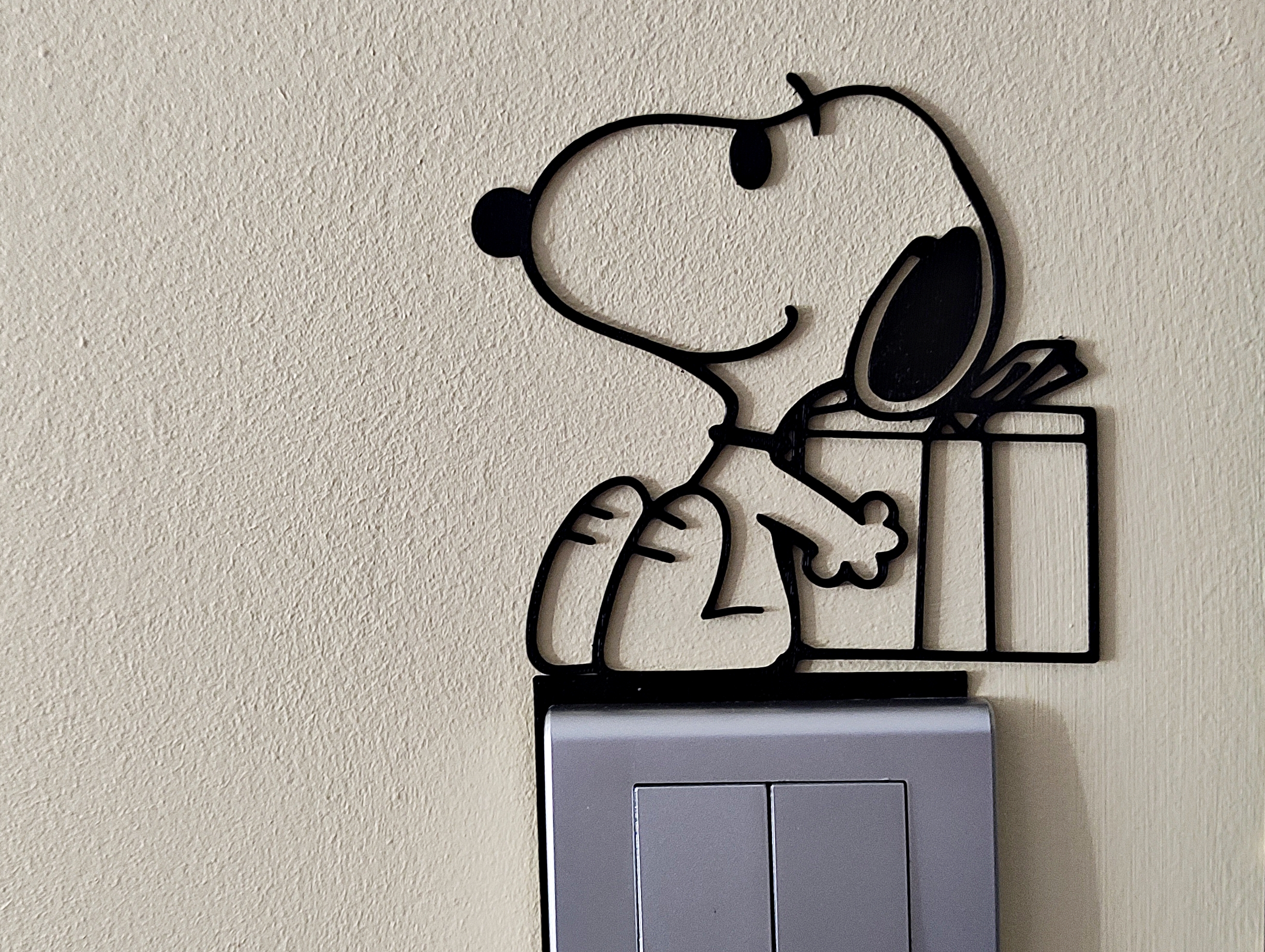 Snoopy Light Switch / Outlet Decoration - Model 64