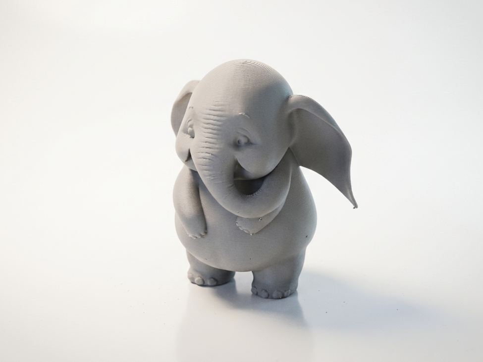 Sad Elephant Figurine Animal 3D Printable