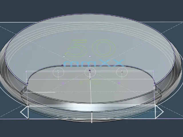 Single Press Lens Cap - Fixed Parametric
