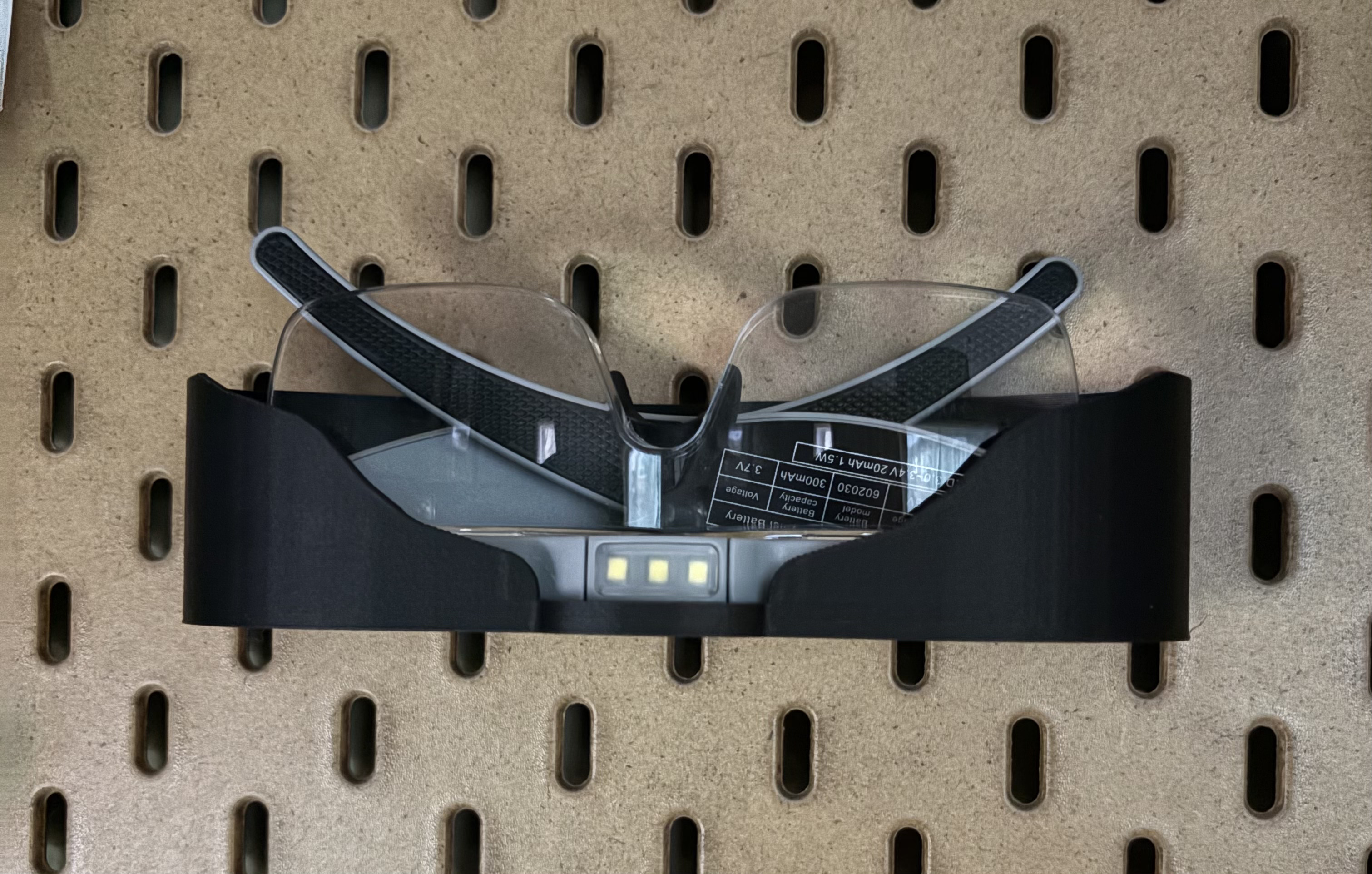 Ikea Skadis holder for Yoctosun Magnifying Glasses