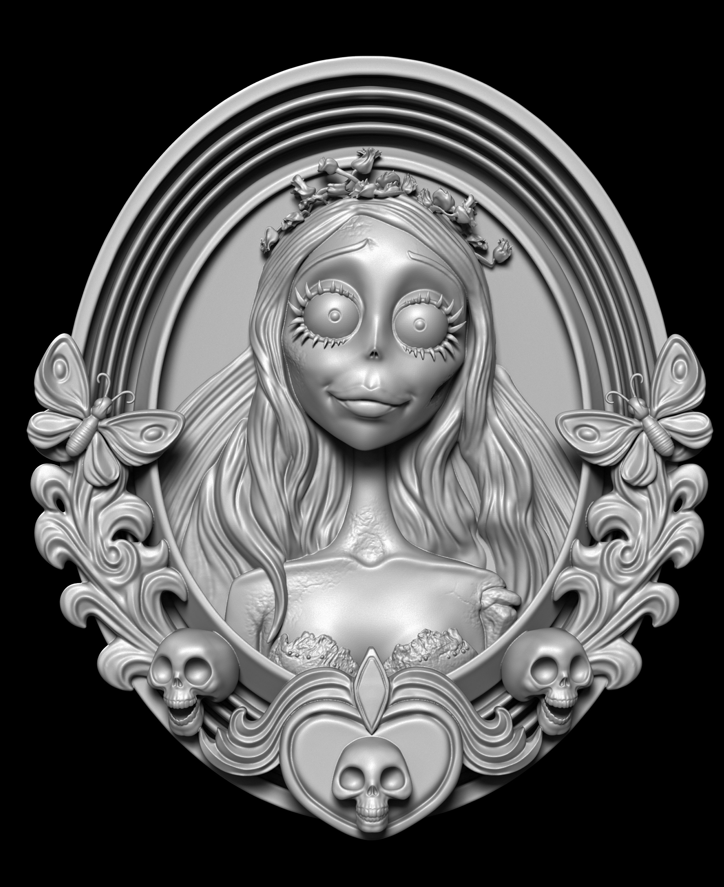 Emily the Corpse Bride – Fan Art (Free)