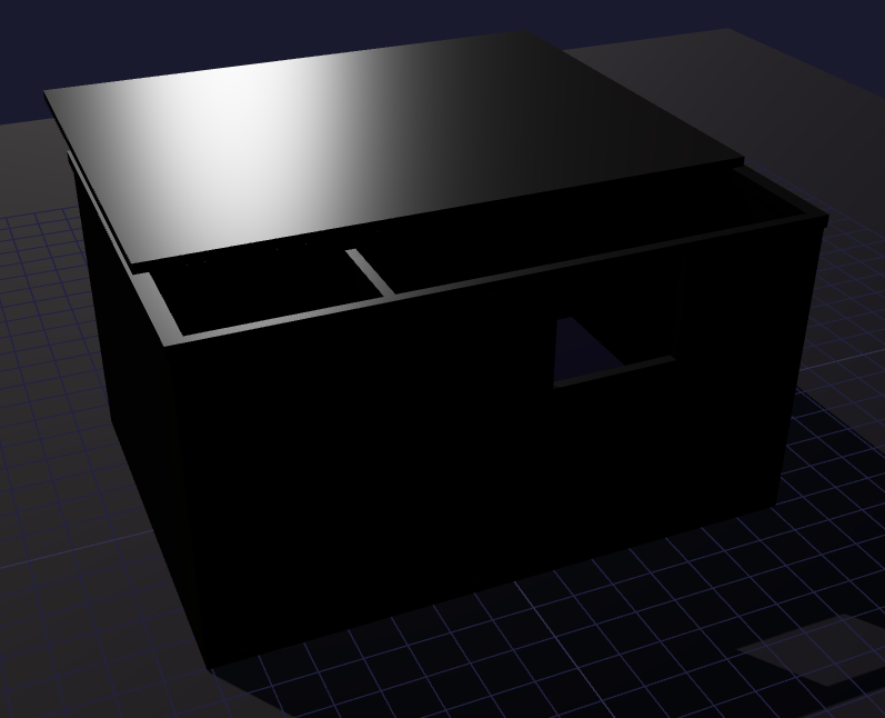 Creation Line Medium Deckbox 3D model
