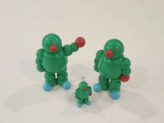 Green Guy Inspired by Varian Cosmo