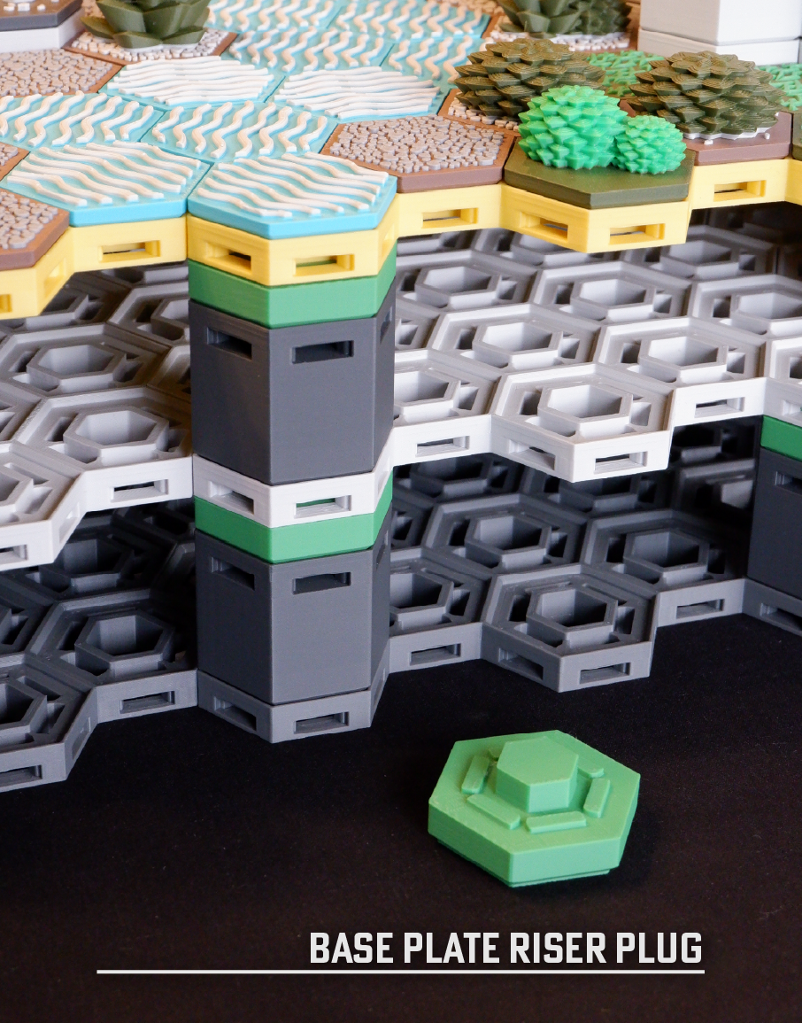 FDMecha Hex Tiles - Extended Core Set — miniatura 17
