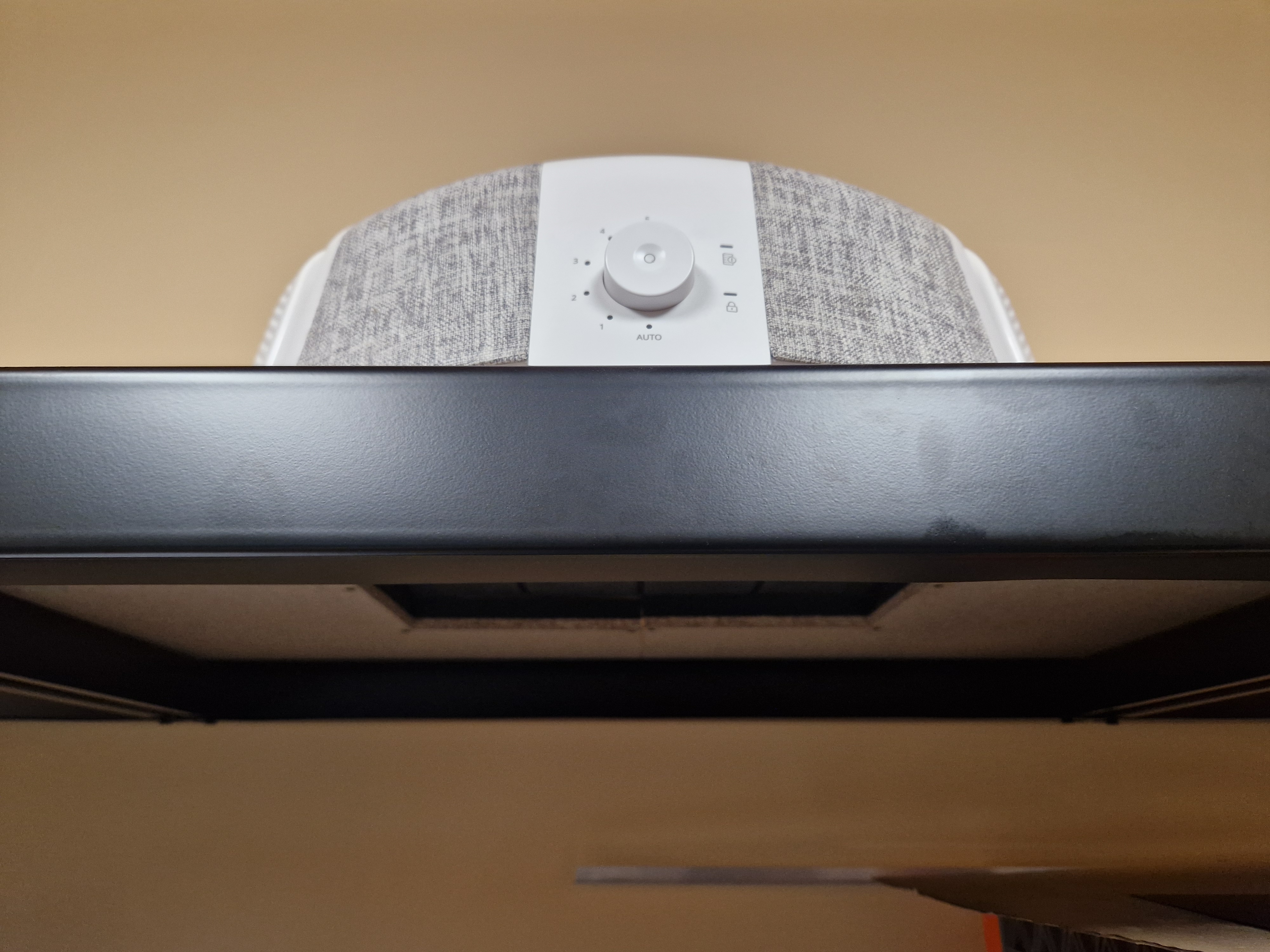 Shelf-Integrated IKEA STARKVIND Air Purifier Mount