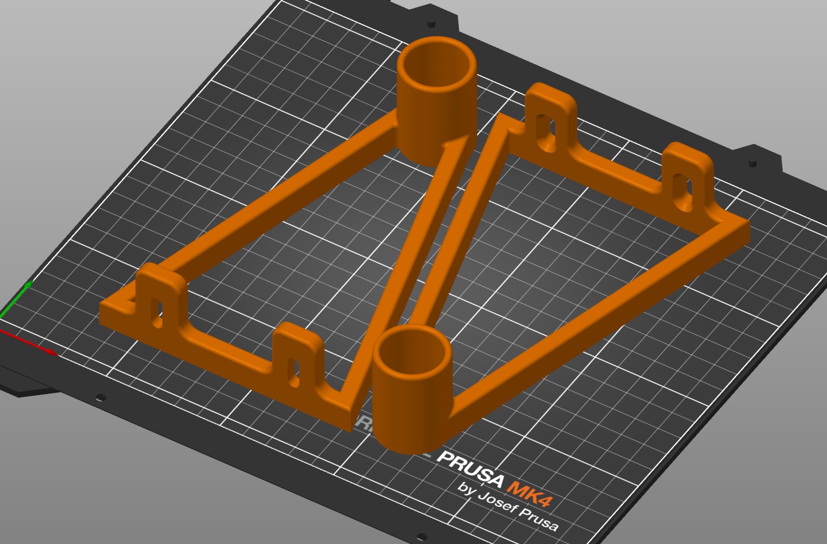 Paper towels holder 140mm heihgt