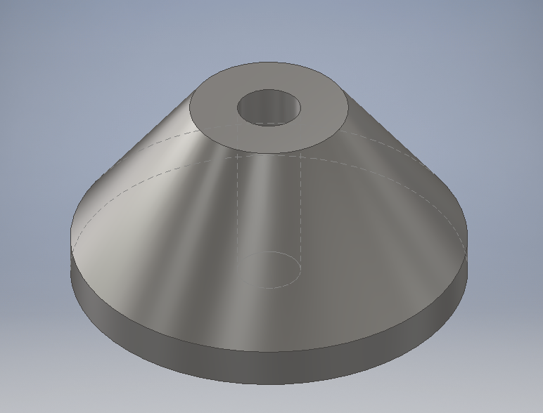 spare wheel centering cone