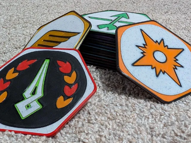 Hades 1 and Hades 2 - Boon Hexes (they work as coasters)