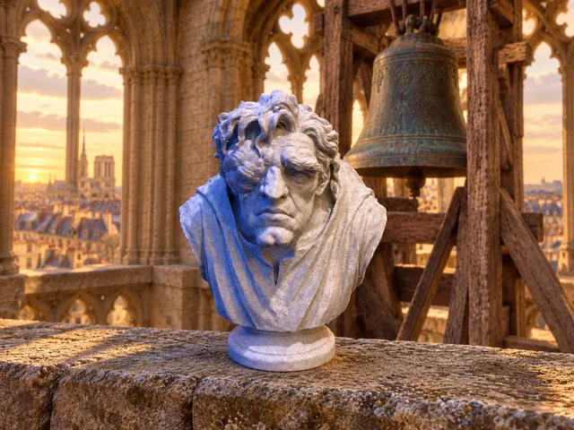 Quasimodo — Bust Inspired by Victor Hugo’s Notre-Dame de Paris