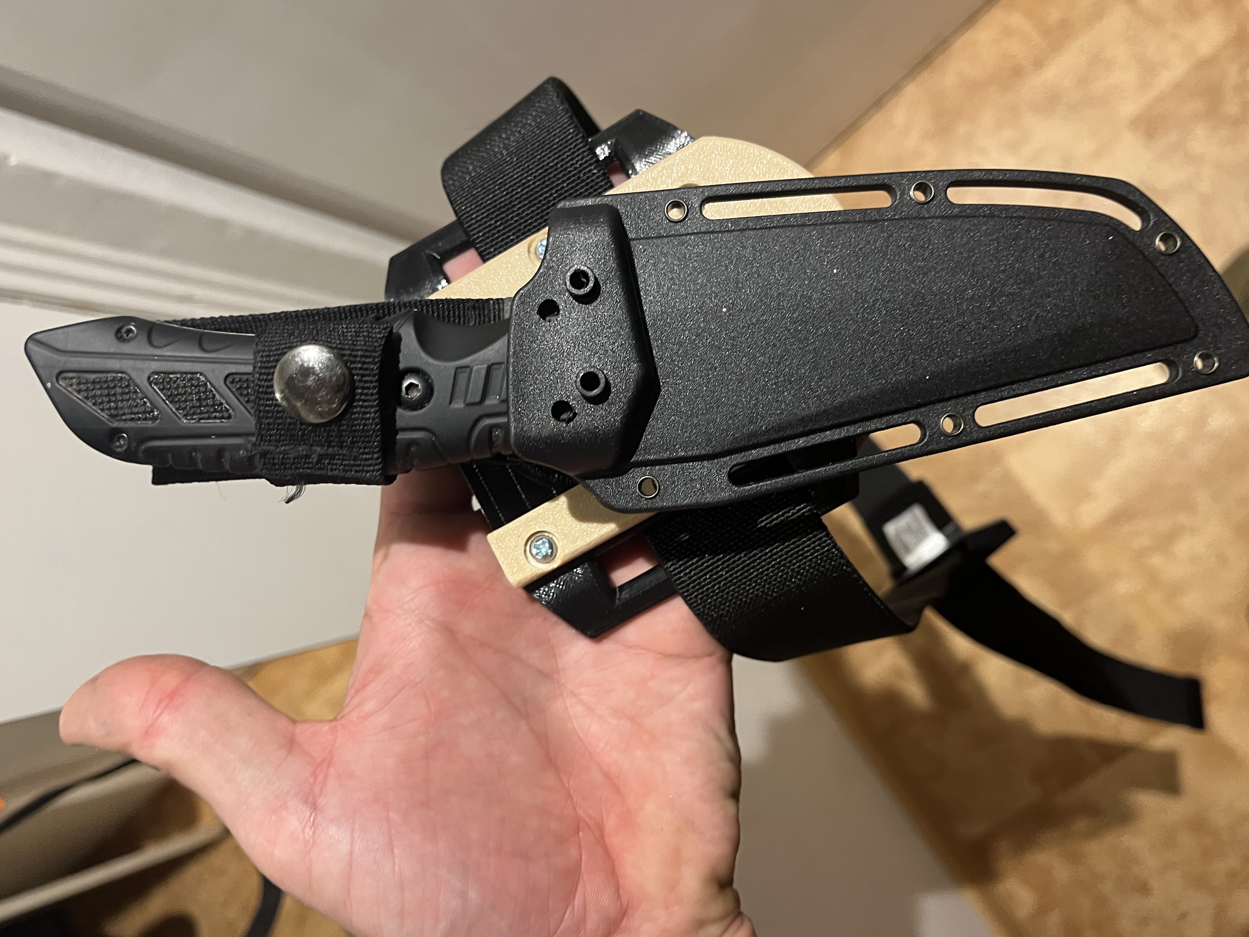 universal belt holder, quick release 360 rotation, knife /univerzální držák na opasek,rychloupínací 360 otáčení,nůž/