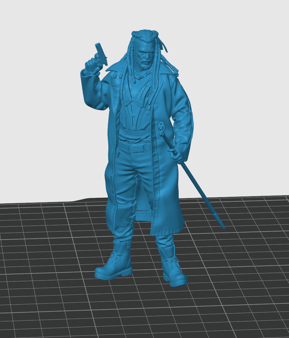 The Walking Dead - King Ezekiel 3D model by LM3Dtisk Lukáš Mlýnek