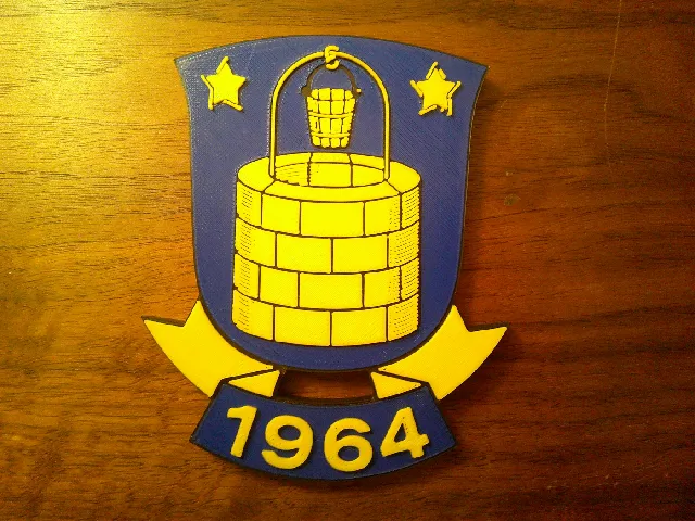 Brøndby IF Logo Coaster or Plaque