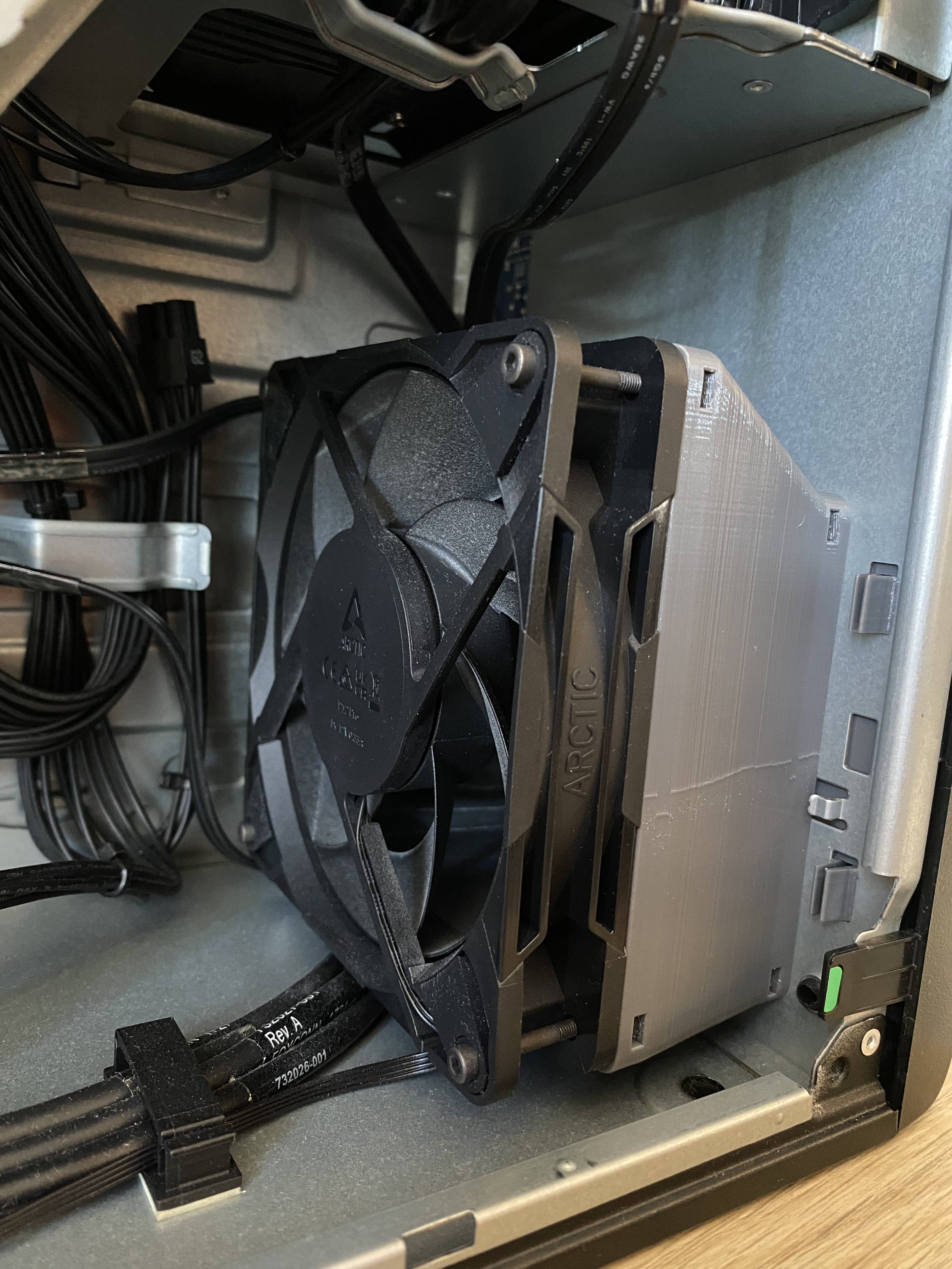Z440 120mm front fan with filter