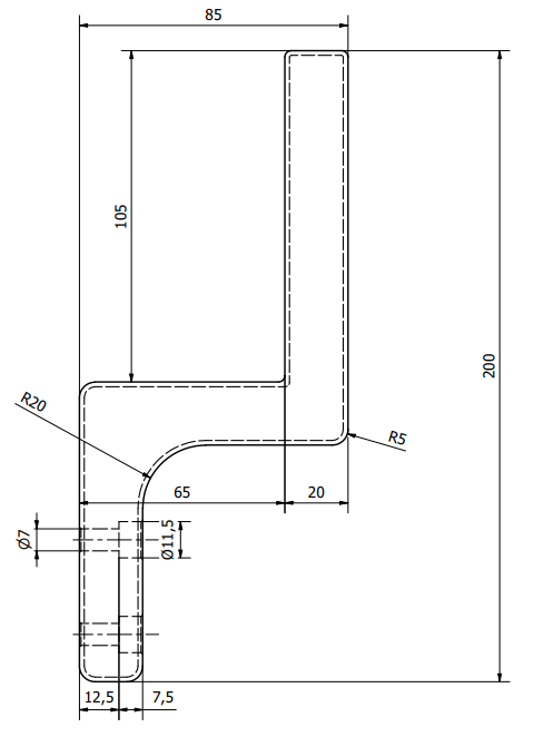 Miniatura 4 do modelo 3D Hook for big cables
