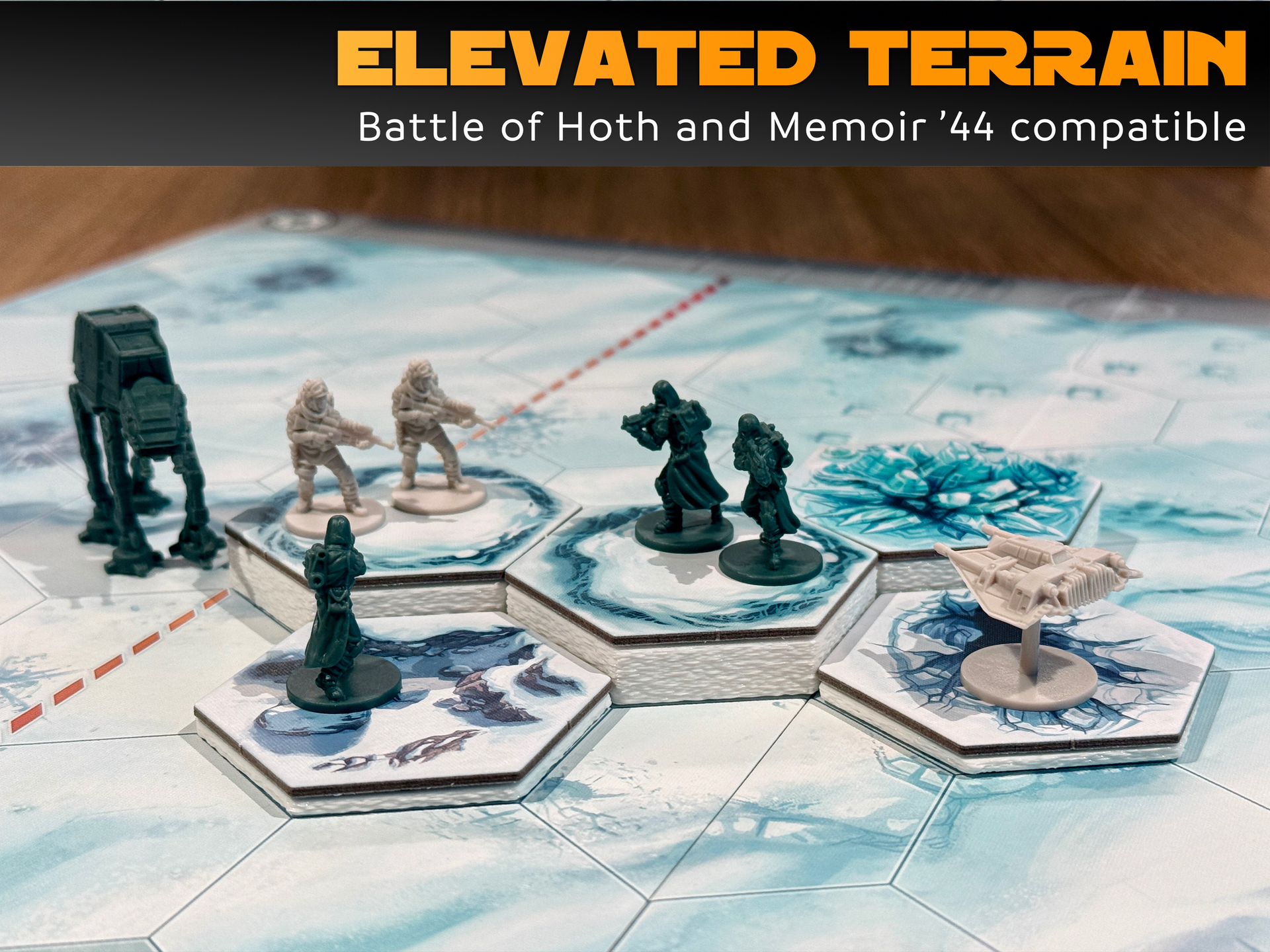 Elevated Terrain for Battle of Hoth and Memoir '44